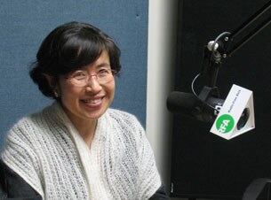 미국 국부무가 수여하는 '용기있는 국제 여성상(International Women of Courage)'을 받은 이애란 씨가 3월 10일 오전 자유아시아방송 본사를 방문했다.