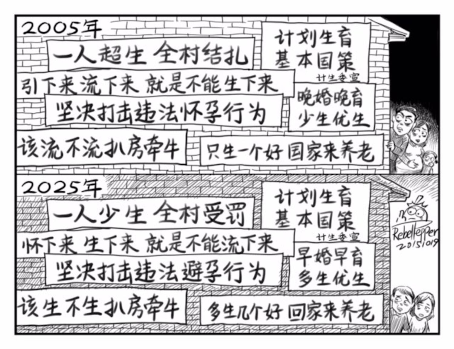 变态辣椒:计划生育政策会180°转向吗?
