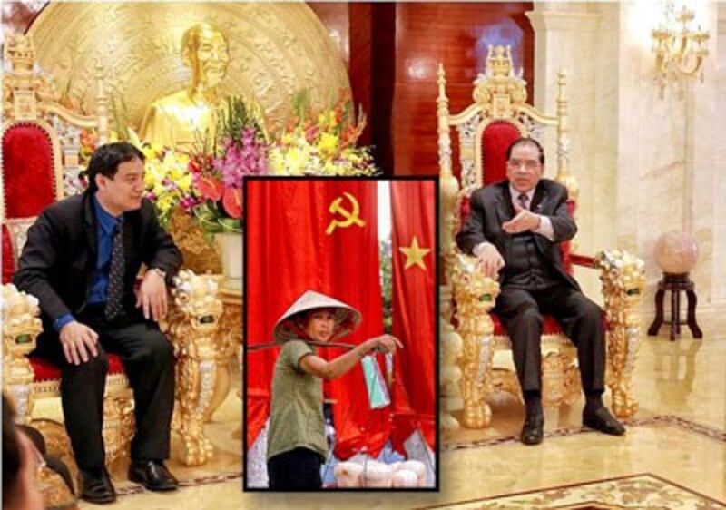 Đảng và nhân dân, tấm ảnh gây sôi động một thời gian