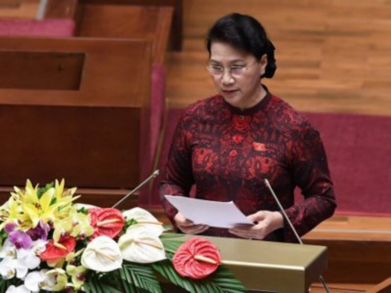 Chủ tịch Quốc hội Nguyễn Thị Kim Ngân.