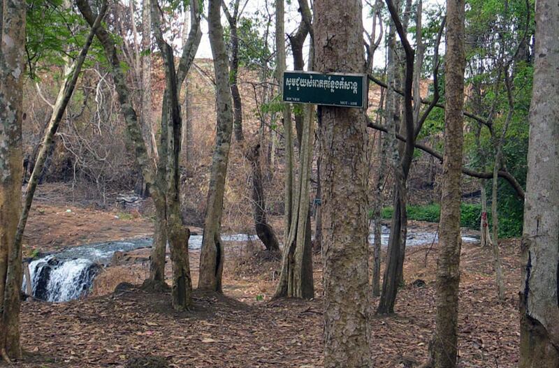 តំបន់​រមណីយដ្ឋាន​ទឹក​ជ្រោះ​កាទៀង ក្នុង​ឃុំ​ល្បាំង២ ស្រុក​លំផាត់ ខេត្ត​រតនគិរី។ រូបថត​ថ្ងៃ​ទី​៦ ឧសភា ឆ្នាំ​២០១៦