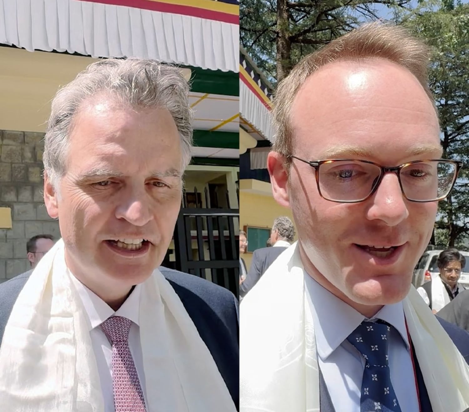 ༧གོང་ས་མཆོག་གིས་འཇར་མན་གྲོས་ཚོཊ་ཀྱི་འཐུས་མི་ཁག་ཅིག་ལ་མཇལ་ཁ་བསྩལ་བ།