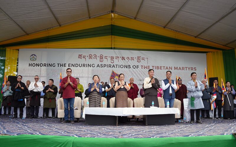 བོད་མི་བློས་གཏོང་གནང་མཁན་རྣམས་ལ་རྗེས་དྲན་གྱི་མཆོད་འབུལ་དང་ཞི་བའི་གོམ་བགྲོད་གནང་སྐབས། ༢༠༢༦།༠༨།༢༠