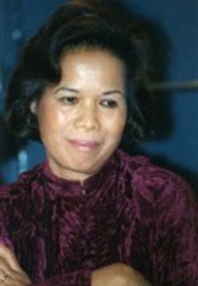 Nhà phê bình văn học Thụy Khuê. Photo courtesy of thuykhue.free.fr.