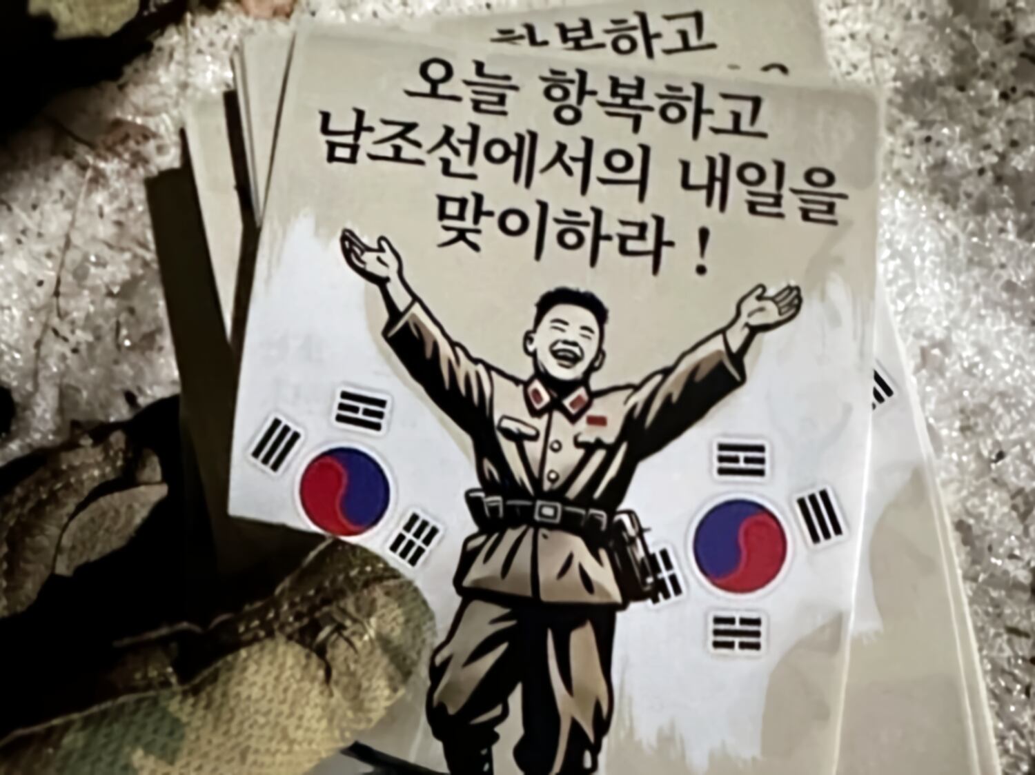 Ukraine military drops leaflets urging North Korean troops to surrender