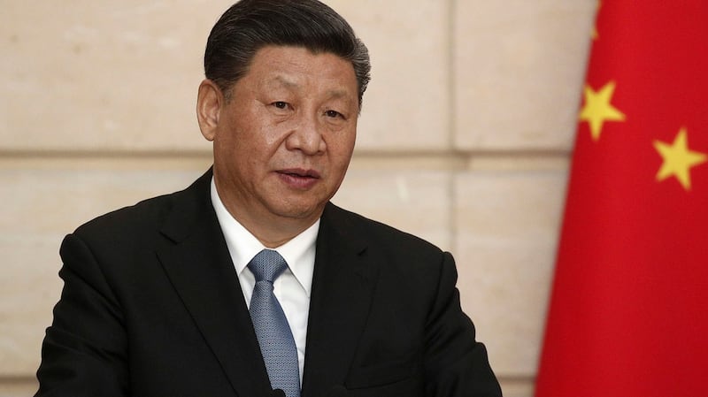 中国国家主席习近平。（美联社）。