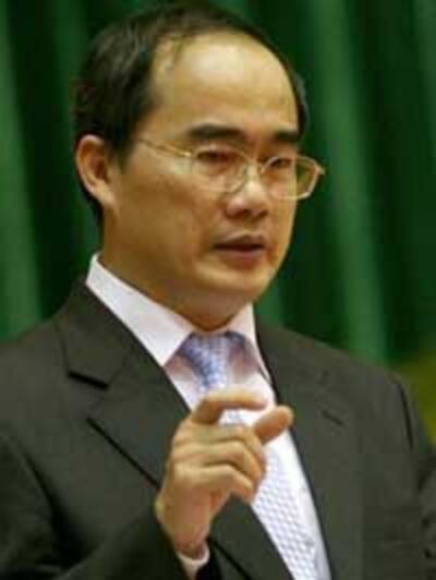 Ông Nguyễn Thiện Nhân. Photo courtesy of sonadezi.edu.vn