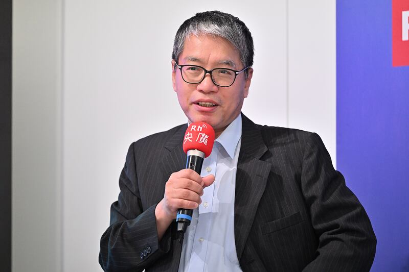 台灣智庫諮詢委員賴怡忠估計，中國治理新疆方式可能在香港出現。（鍾廣政攝）