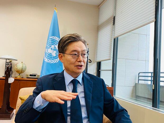 황준국 주유엔 한국대사.