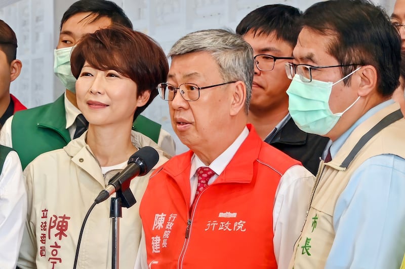 行政院長陳建仁:中國軍演台方有萬全準備。(行政院提供)