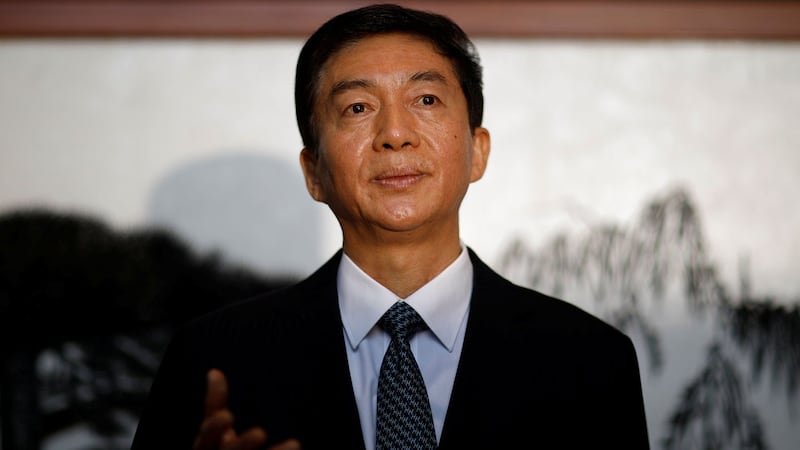 新任香港中联办主任骆惠宁。(路透社)