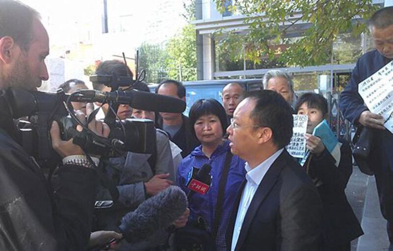 冀中星的代表律師劉曉原接受媒體採訪,認為冀中星只是“過失爆炸”,不應被追究刑事責任而判刑。(相片源自六四天網)