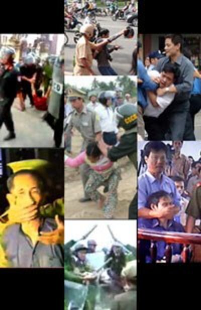 Người dân có muốn biểu lộ ý kiên ôn hòa cũng bị đàn áp thẳng tay và bỏ tù. RFA file