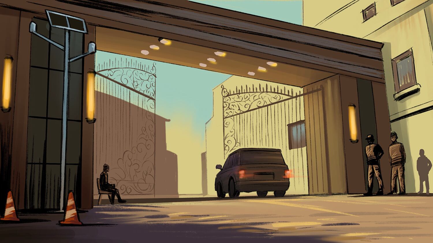 The entrance to the Bavet Special Economic Zone.