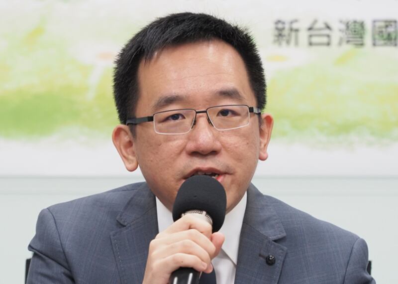 2020年5月7日，新國策智庫執行長陳致中：蔡英文第二任期要維持高支持度並不容易。（鍾廣政 攝）