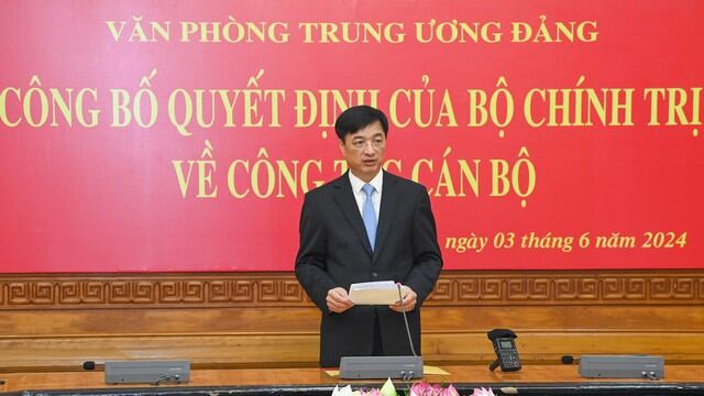 Chánh văn phòng Trung ương Đảng Nguyễn Duy Ngọc