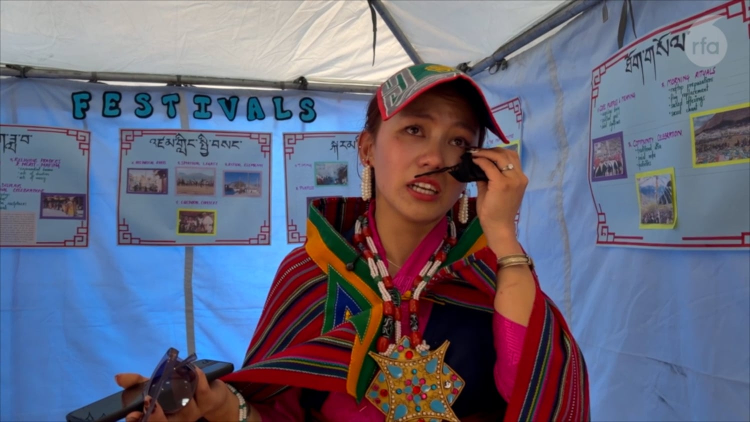ང་བོད་པ་ཡིན་ཟེར་དུས་ལུས་ཀྱི་བ་སྤུ་ལངས་པའི་ཚོར་སྣང་ཞིག་ཡོང་གི་འདུག་ཅེས་བརྗོད་པ།