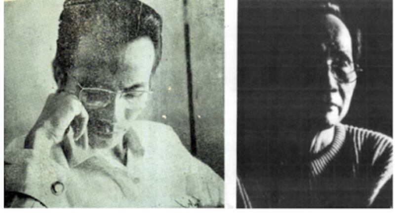 Nguyễn Đình Toàn trái, photo by Trần Cao Lĩnh; phải, photo by Nguyễn Ngọc Dung, con gái nhiếp ảnh gia Nguyễn Cao Đàm