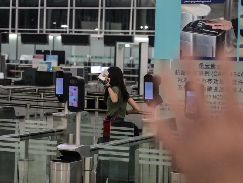 再見了,香港。(張展豪 攝)