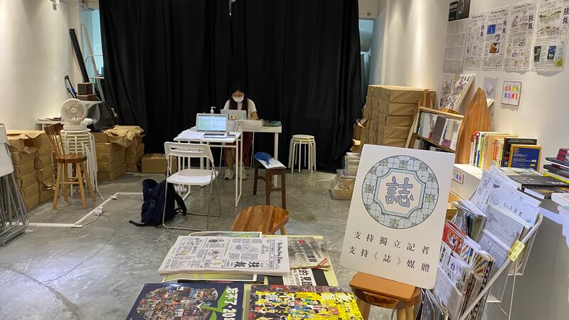 獨立記者平台《誌》成立至今2年。（鄧穎韜　攝）