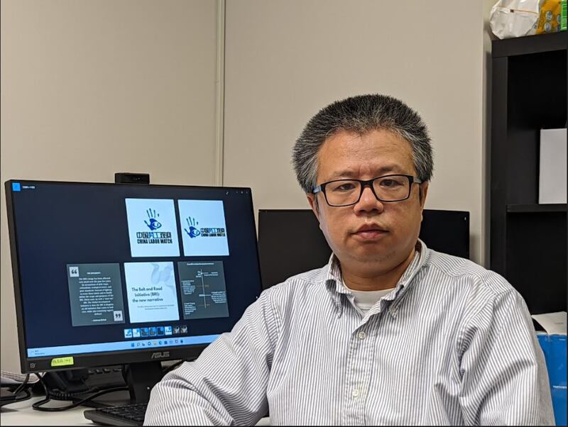 "中国劳工观察"负责人李强(图)表示,中国社会一再出现极端行为,与民众维权无门有关。(李强独家提供,拍摄日期不详)