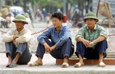 Công nhân thất nghiệp. Hà Nội