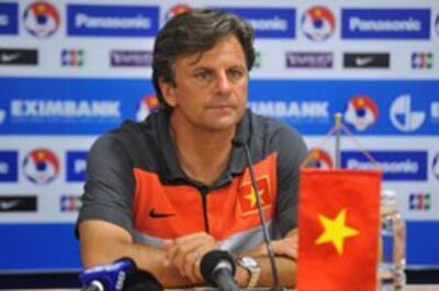 Huấn luyện viên người Đức -Falko Gotz. Source TT-VH