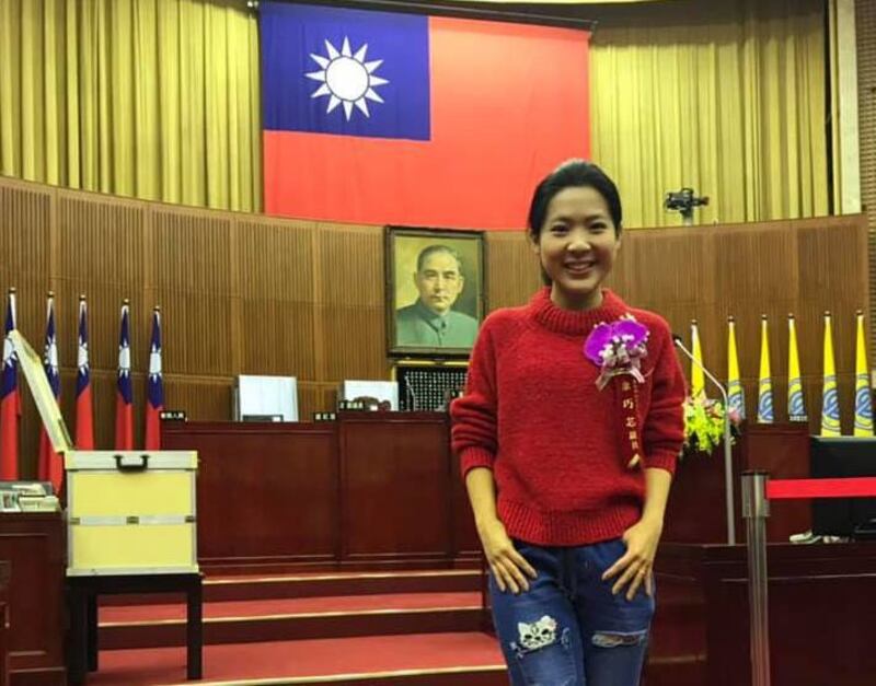 国民党台北市议员徐巧芯。(摘自徐巧芯脸书)
