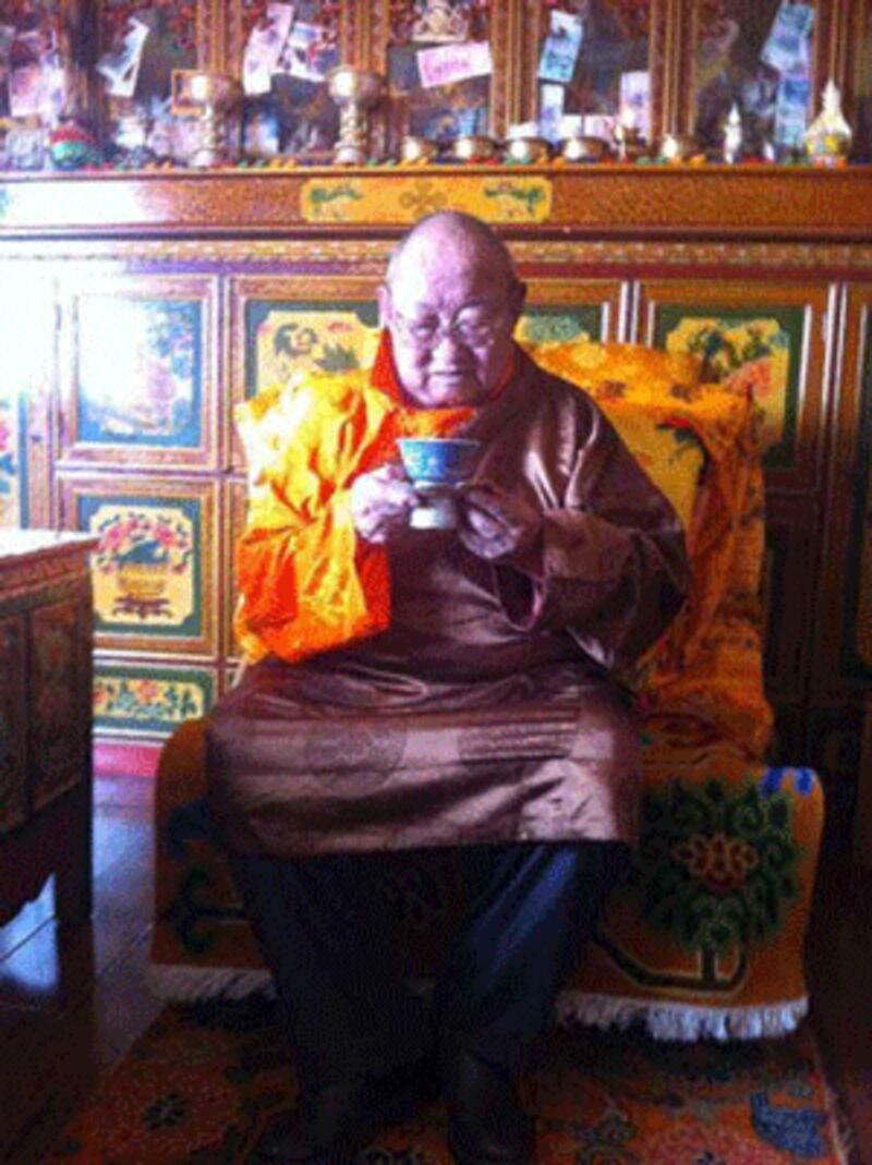 Lama Dawa Rinpoche in an undated photo.