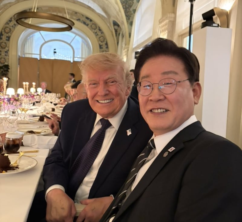 도널드 트럼프 미국 대통령과 이재명 한국 대통령