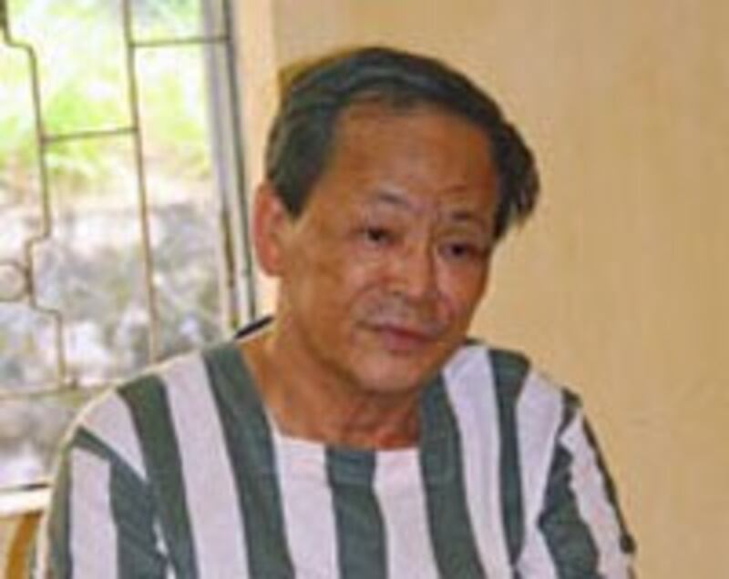 Pham Van Thu after his arrest in February 2012. Credit: VCHR