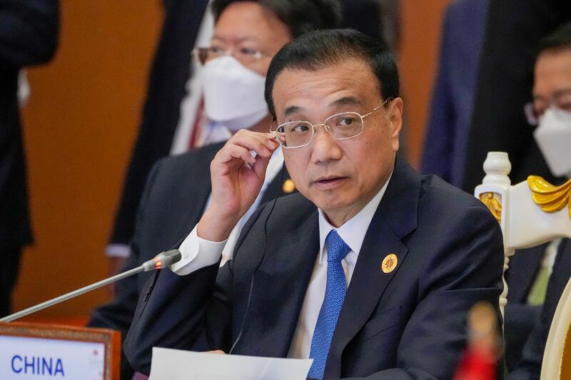 李克強(5日)將發表任內最後一份「政府工作報告」。(美聯社資料圖片)