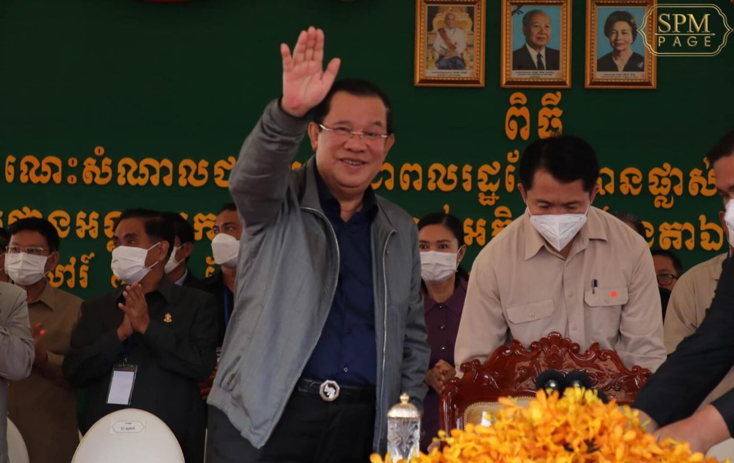 លោក​នាយករដ្ឋមន្ត្រី ហ៊ុន សែន ថ្លៃង​នៅ​ថ្ងៃ​ទី០១ ខែ​តុលា ឆ្នាំ​២០២២។ រូប៖ ហ្វេសប៊ុក​លោក ហ៊ុន សែន
