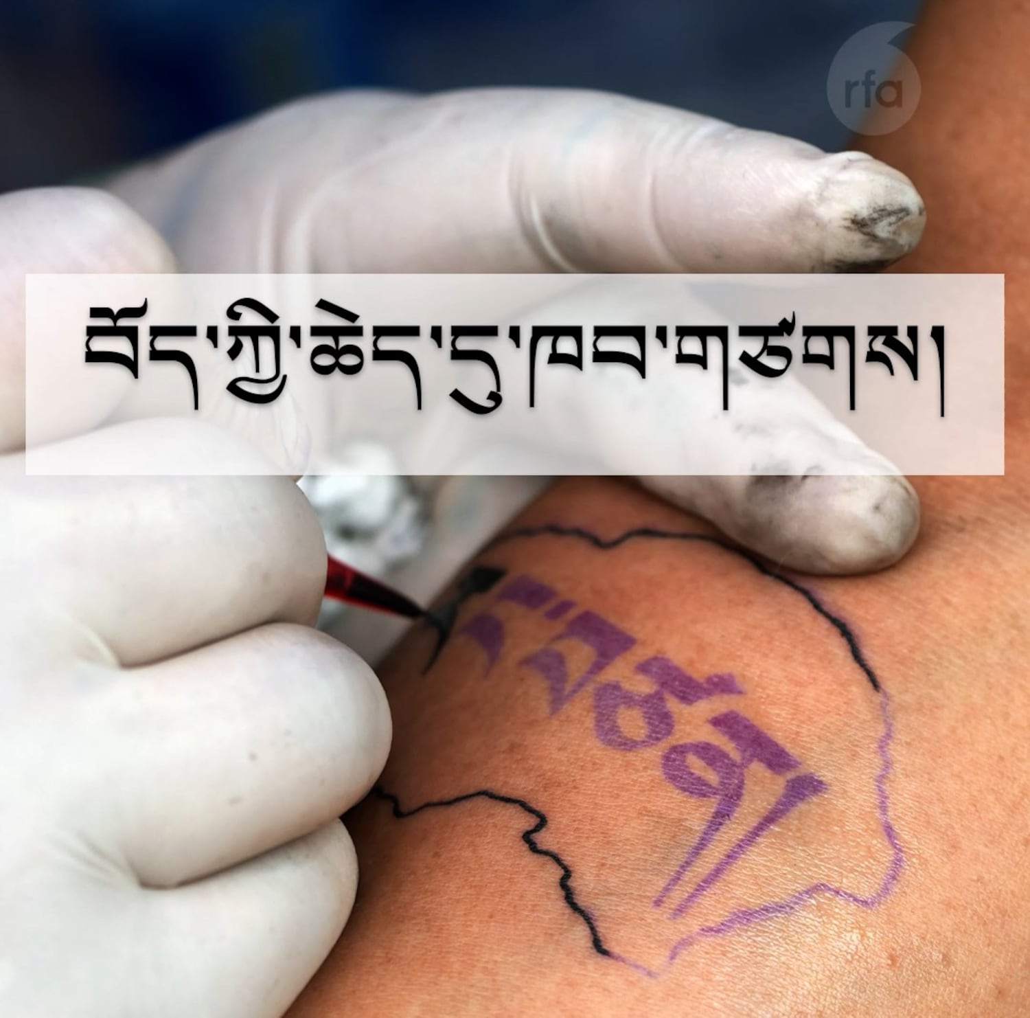 ལུས་པོའི་སྟེང་བོད་དོན་ཚིག་བརྗོད་ཀྱི་ཁབ་གཙགས་བསྐྱོན་ཏེ་རྒྱ་ནག་གཞུང་ལ་ངོ་རྒོལ་བྱས་སོང་།