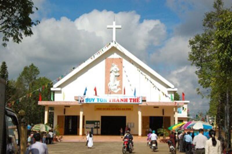 Giáo xứ Kim Long – Hạt Bình Giả, ảnh minh họa chụp trước đây. Courtesy photo.