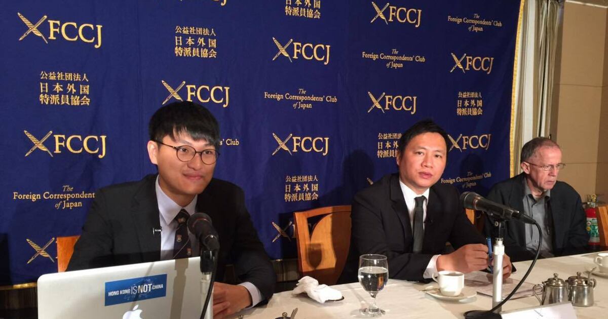 天安门事件学运领袖王丹在日本表达对港独的看法 – 普通话主页
