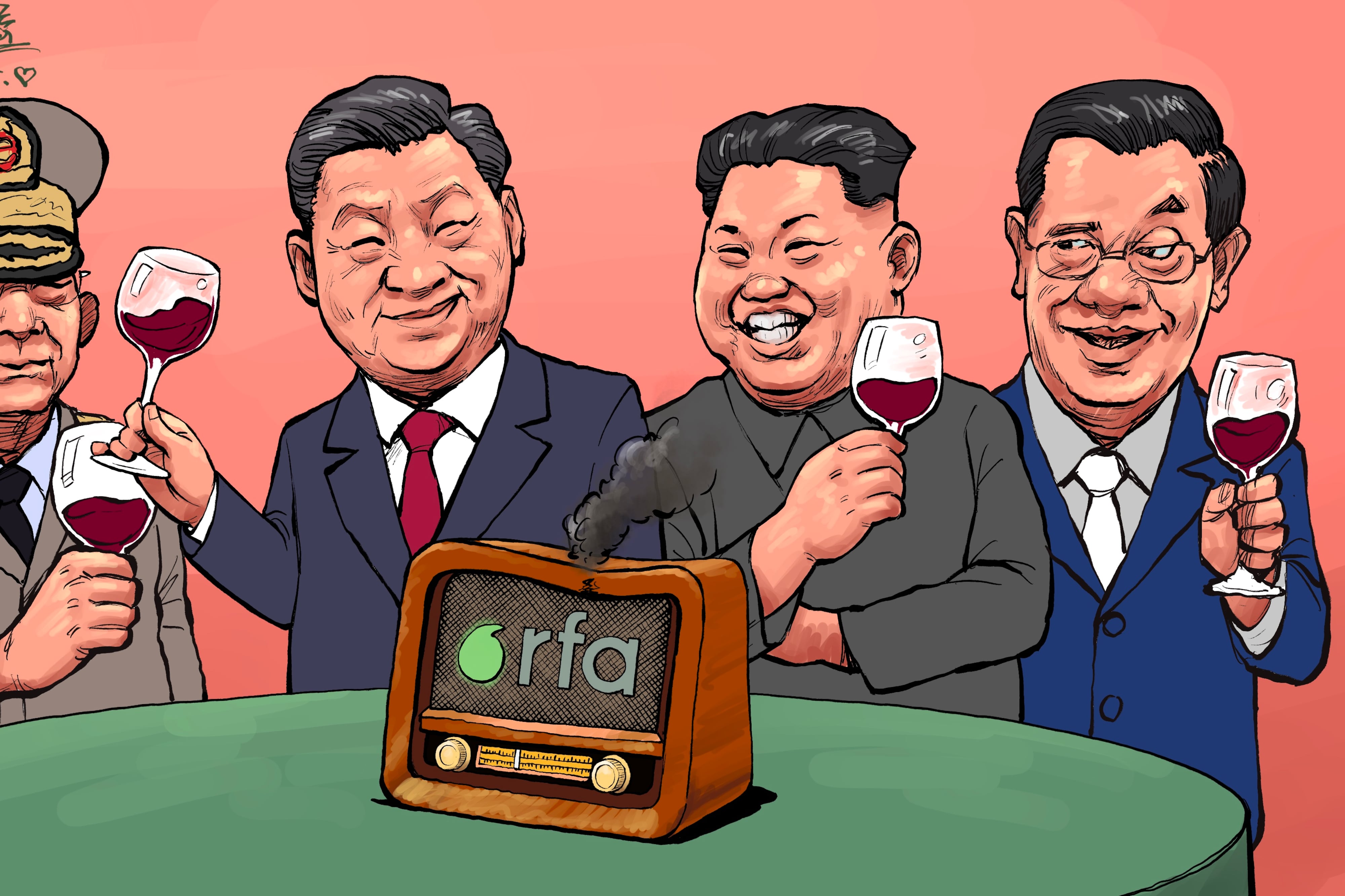 រូបត្លុកនយោបាយ៖ ការបិទបណ្ដាញសារព័ត៌មានសេរី ជាបំណងប្រាថ្នានៃក្រុមមេដឹកនាំផ្ដាច់ការ