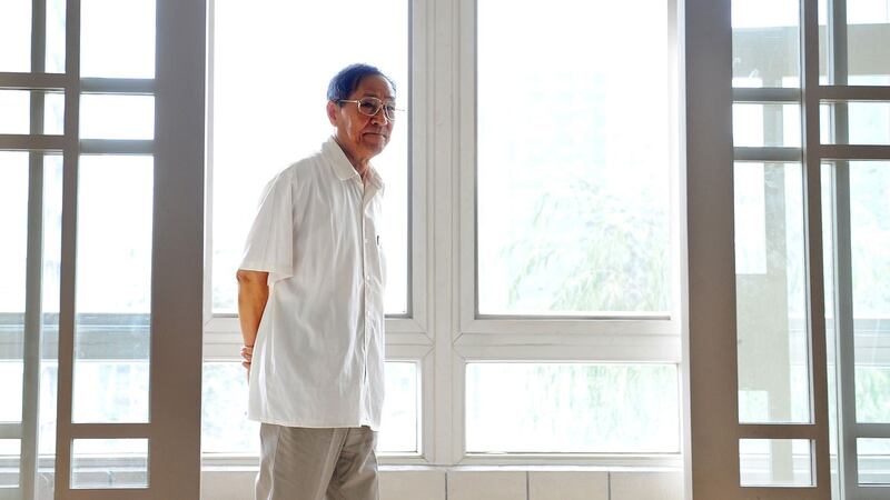 中共前总书记赵紫阳的政治秘书鲍彤，近期也被当局“打招呼”不要接受记者采访。（法新社资料图片）