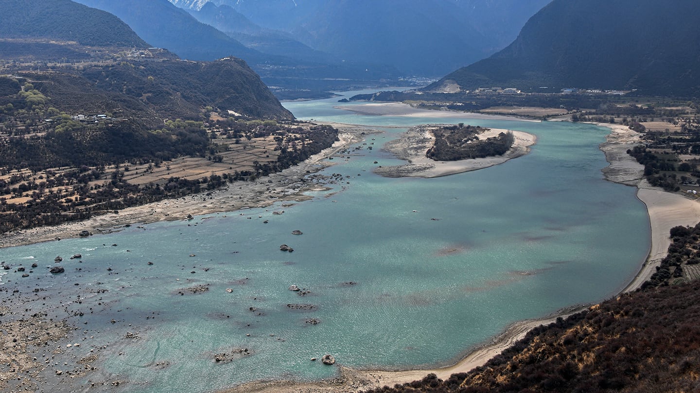 The Yarlung Zangbo Grand Canyon in Nyingchi city, China's western Tibet Autonomous Region, March 28, 2021.