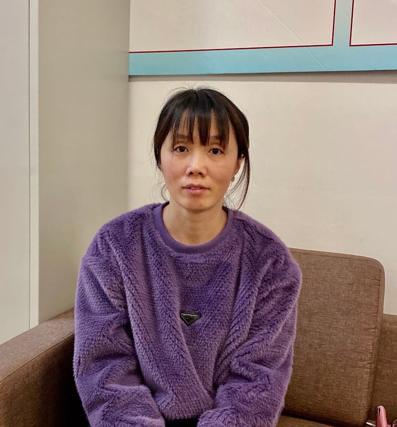 陈紫娟为丈夫常玮平维权以来多次受到警方威胁(陈紫娟独家提供,拍摄日期不详)