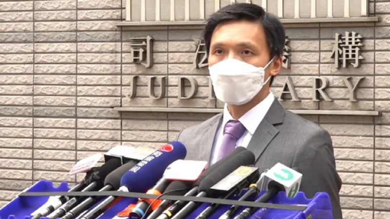 東九龍總區重案組總督察莫子威表示，因應周梓樂死因聆訊，警方找出大約76名人員牽涉在內。（張展豪 攝）