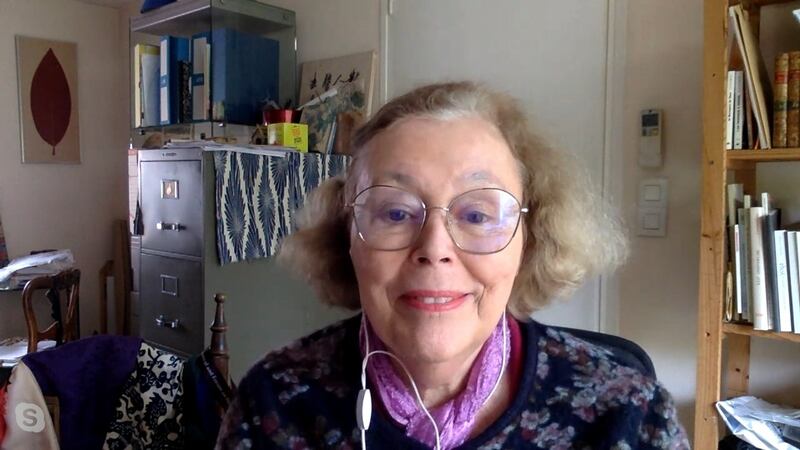 汉学家玛丽‧侯芷明(Marie Holzman)。(RFA)