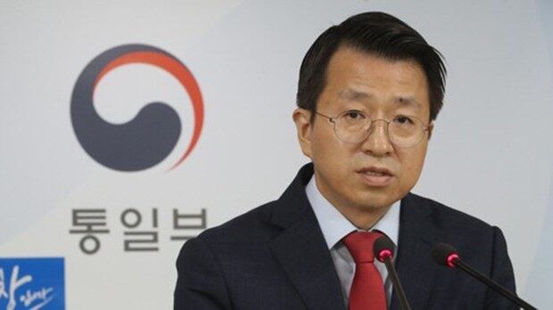백태현 통일부 대변인.