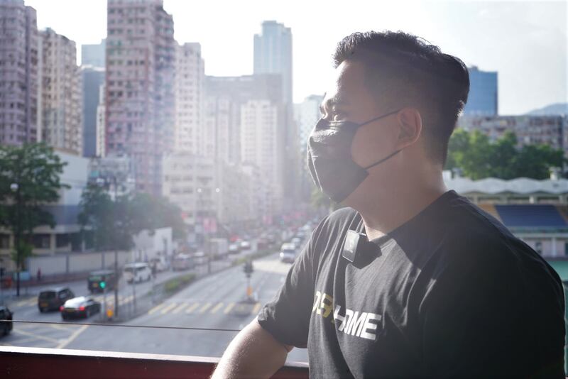 混血肥仔認為創作上避重就輕很容易，但同一時間認命也很容易。（文海欣 攝）
