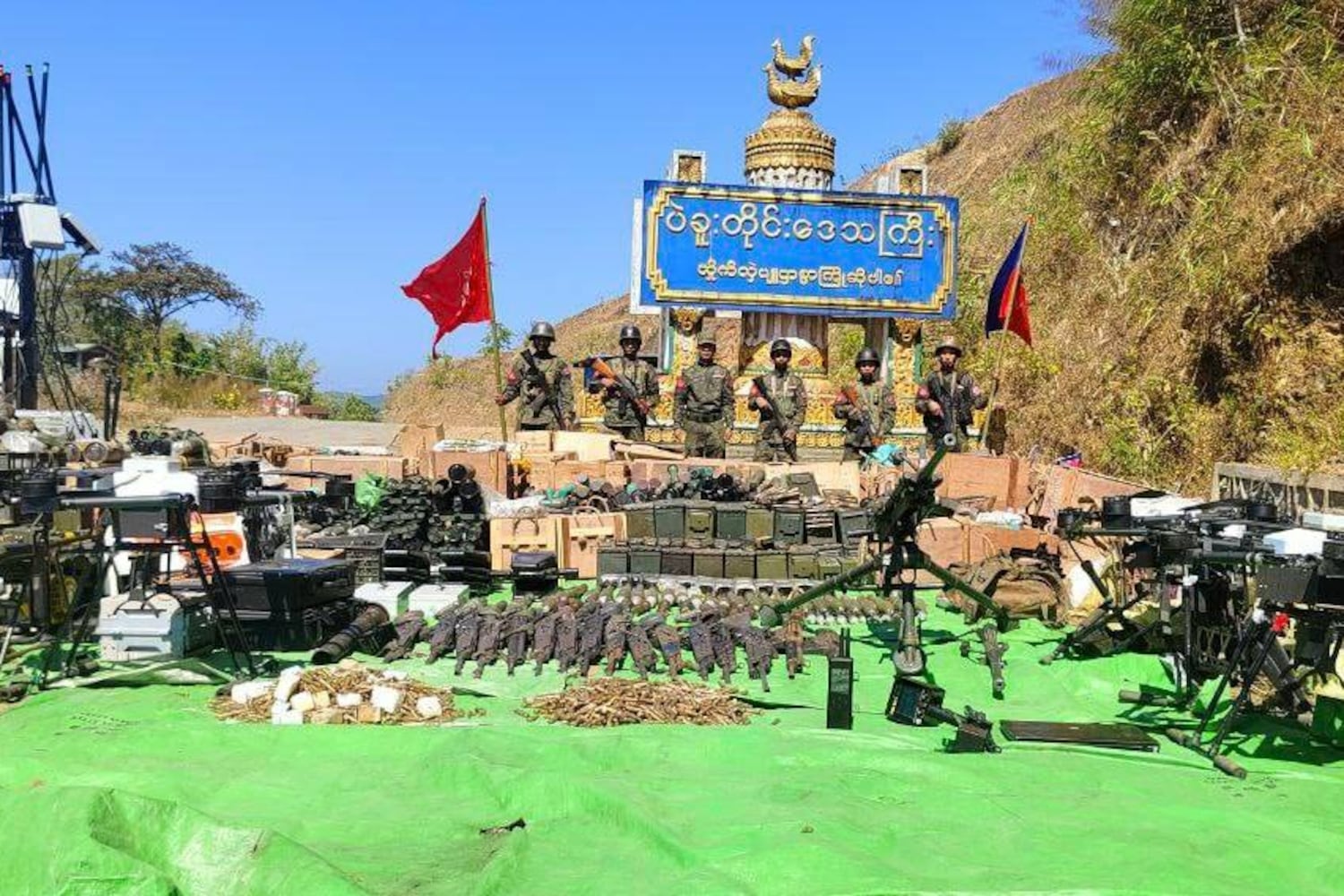 Arakan Army captures junta camp on road to central Myanmar