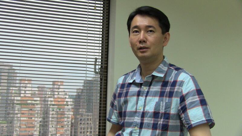 政治大学国际事务学院副院长黄奎博(夏小华拍摄)