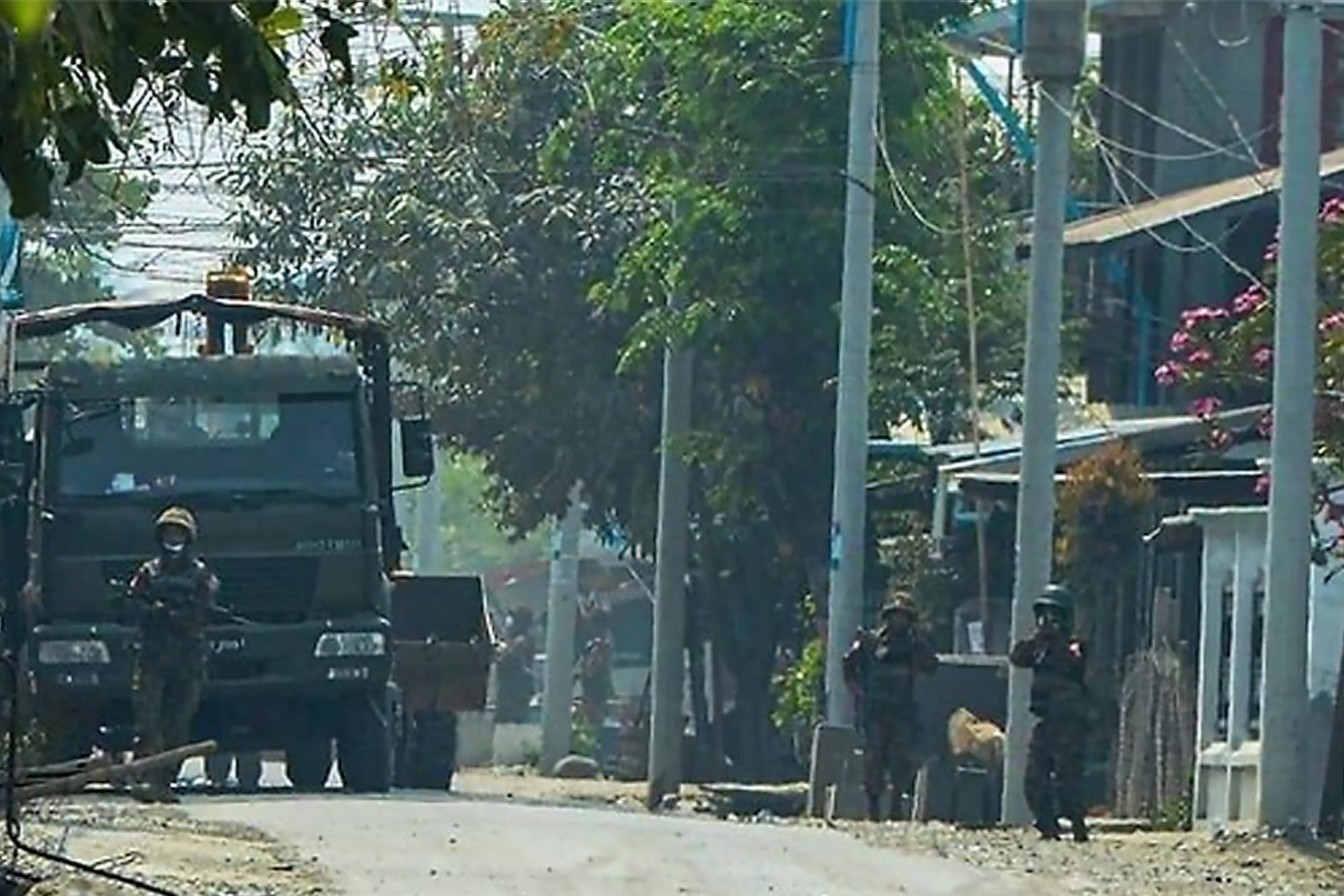 Pro-junta ‘drone test’  injures 13 children in Myanmar