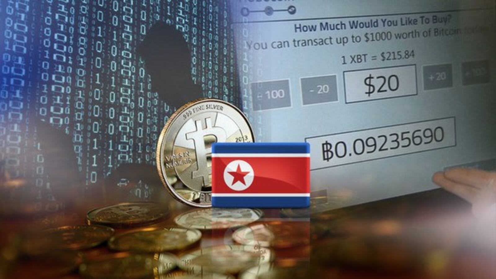 북한 가상화폐 해킹 그래픽
