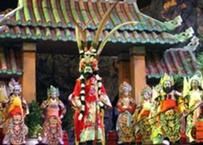 Một màn hát bội trong thời kỳ phục hồi (files photos)