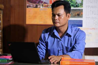 ប្រធាន​កម្មវិធី​តស៊ូ​មតិ និង​ដីធ្លី​នៃ​អង្គការ​ពន្លក​ខ្មែរ លោក ប៉ិក សោភ័ណ កាល​ពី​ថ្ងៃ​ទី​១៣ ខែ​ឧសភា ឆ្នាំ​២០១៦។ 